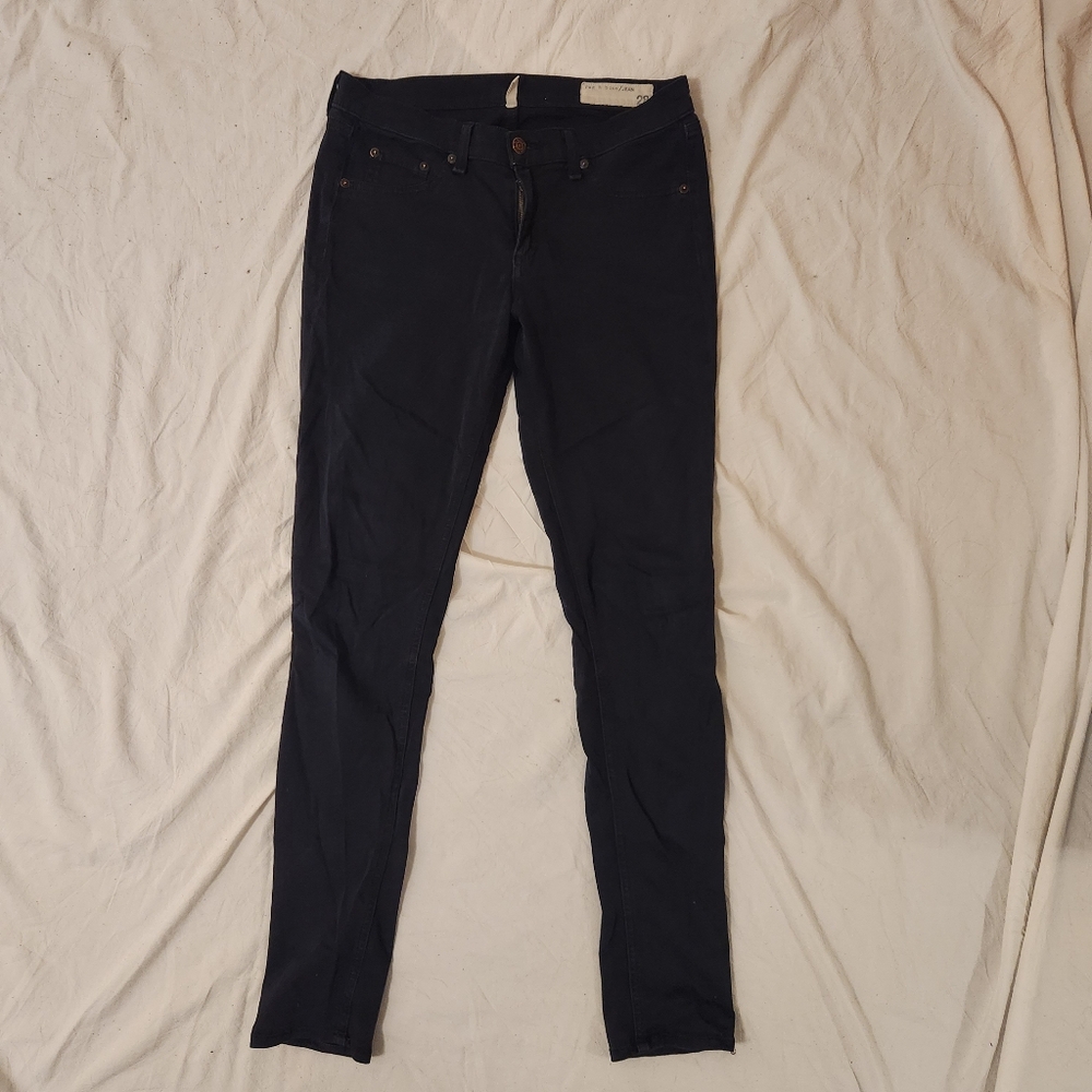 Rag & Bone Black Denim Leggings - Picture 6 of 6